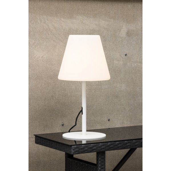 Moris bordslampa - Vit