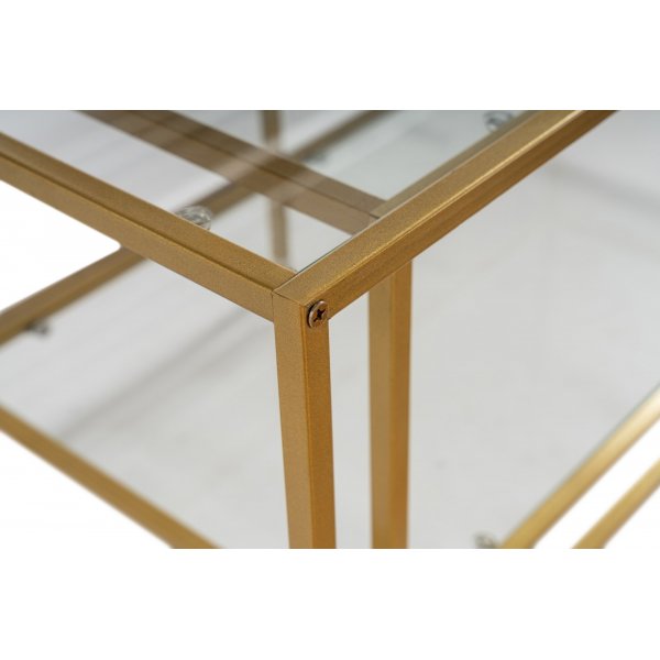 Sevay soffbord-set - Guld Sevay soffbord-set - Guld