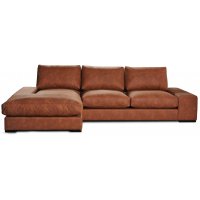 Scirocco divansoffa 3-sits XL 305 cm - Cognac vintage Scirocco divansoffa 3-sits XL 305 cm - Cognac vintage