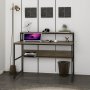 Trendy bureau - Bruin/zwart