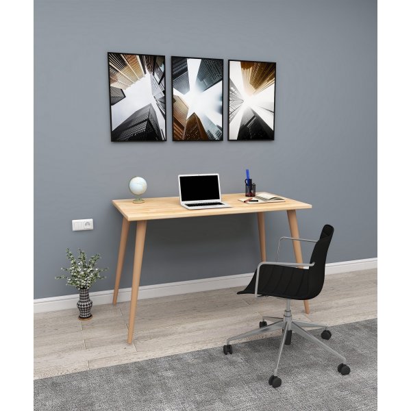 Ricky skrivbord 110x60 cm - Furu Ricky skrivbord 110x60 cm - Furu