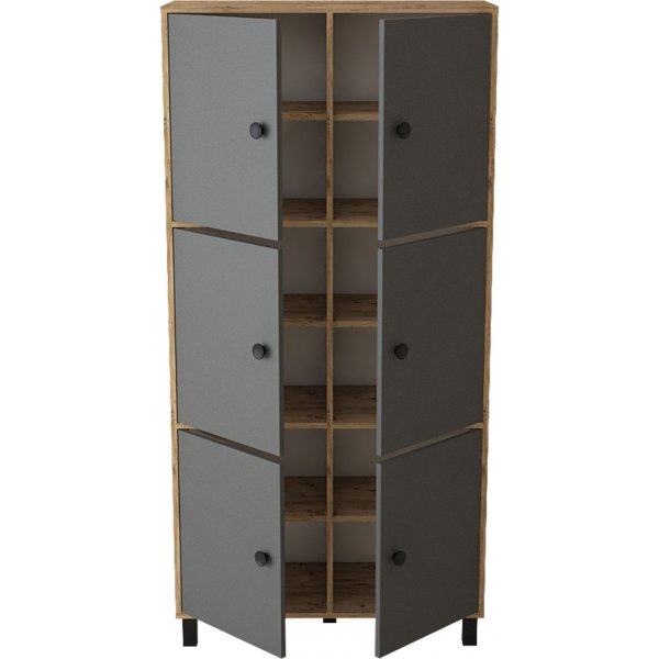 Vilamo skåp 61 - Furu/antracit Vilamo skåp 61 - Furu/antracit