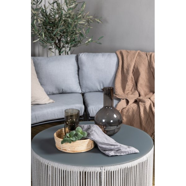 Virya loungegrupp - Svart/grå Virya loungegrupp - Svart/grå