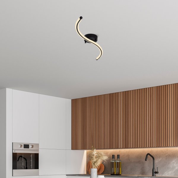 Plafonnier Yalla - Noir