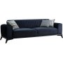 Lisa 3-sits soffa - Marinbl