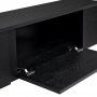 TV-b�nk Orost 180 cm - Wood black/svart
