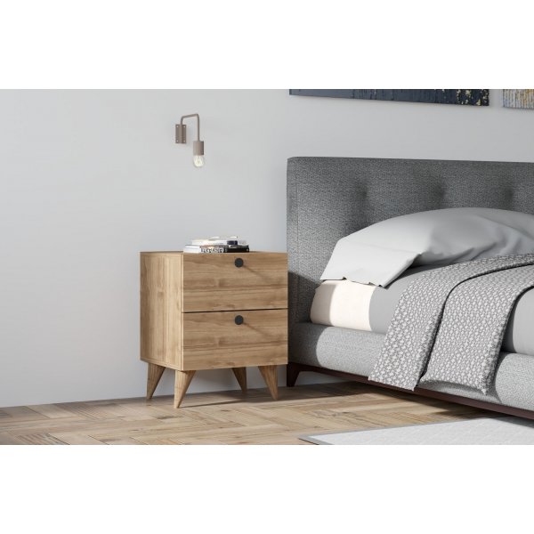 Kanda nachtkastje - Walnoot