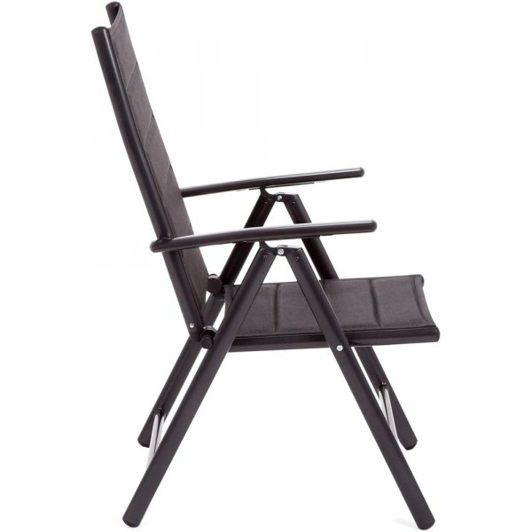 Utematgrupp Ibiza bord med 6 st positionsstolar - Svart Utematgrupp Ibiza bord med 6 st positionsstolar - Svart