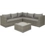 Korfu loungegrupp - Gr + Flckborttagare fr mbler