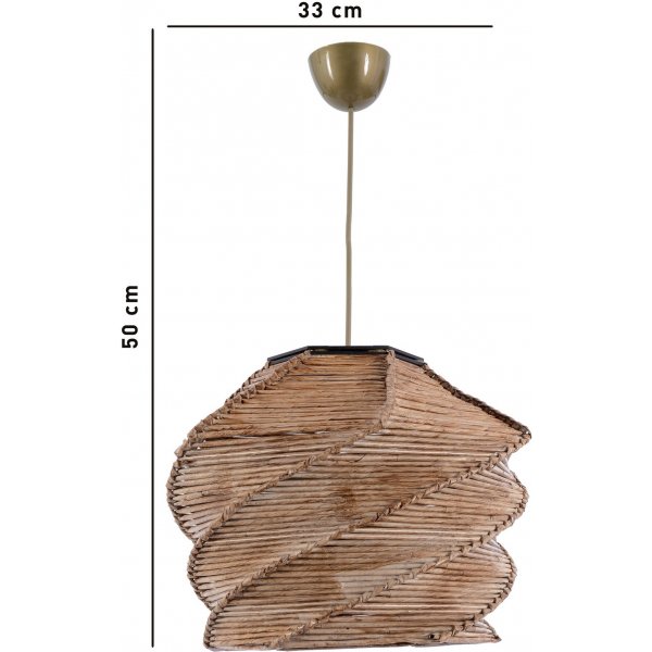 Plafonnier Ruche - Camel Plafonnier Ruche - Camel