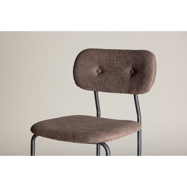 Tabouret de bar Ralf - Noir/Marron Tabouret de bar Ralf - Noir/Marron