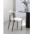 Chaise de salle  manger Durin - Blanc cass