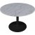 Tarifa matbord 110 cm - Vit marmor/svart