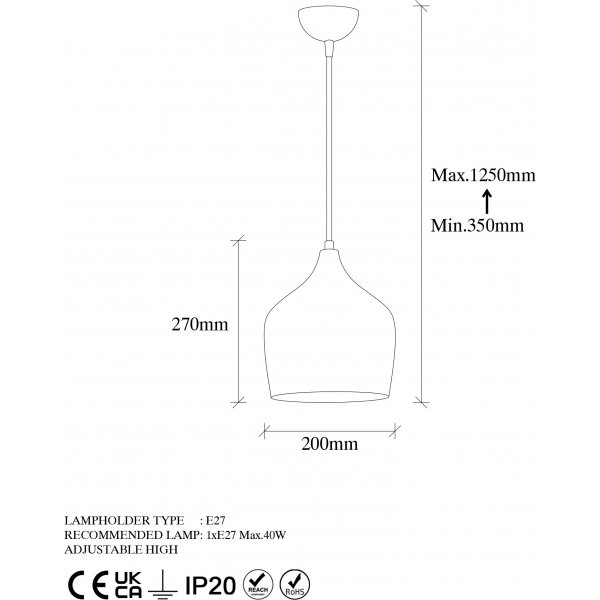 Plafonnier Murek 11555 - Multicolore Plafonnier Murek 11555 - Multicolore