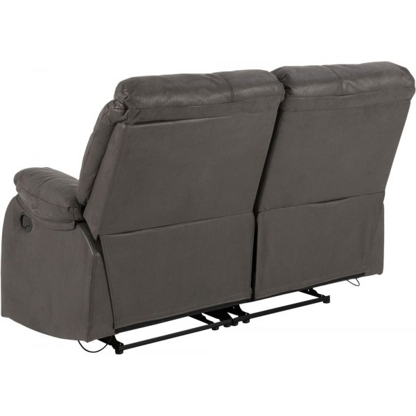 Helsinki Manuell 2-sits reclinersoffa - Grå Helsinki Manuell 2-sits reclinersoffa - Grå