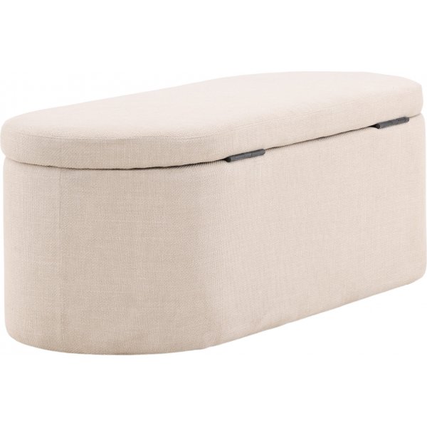 Pouf Potenza - Blanc cassé Pouf Potenza - Blanc cassé