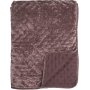 Cia sprei tweepersoons 260 x 260 cm - Roze fluweel
