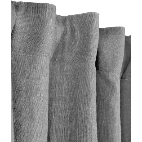 Rideau Julie lot de 2 2 x 145 x 280 cm - Gris