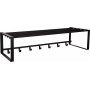 Atna svart hatthylla 80 cm + Flckborttagare fr mbler