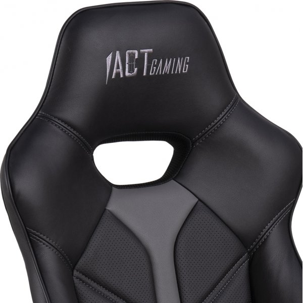 Cobblestone gamingstol - Svart/gr