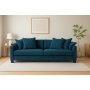 Soffa Entrance Lounge XL 286 cm - Mrk turkos