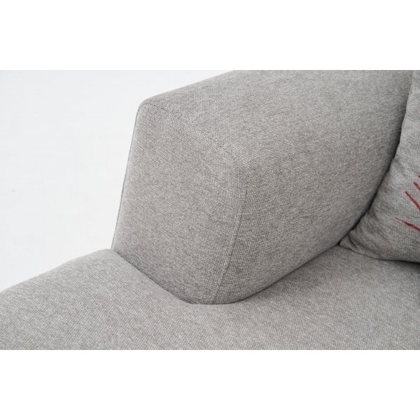 Linden mini divansoffa vänster - Ljusgrå Linden mini divansoffa vänster - Ljusgrå