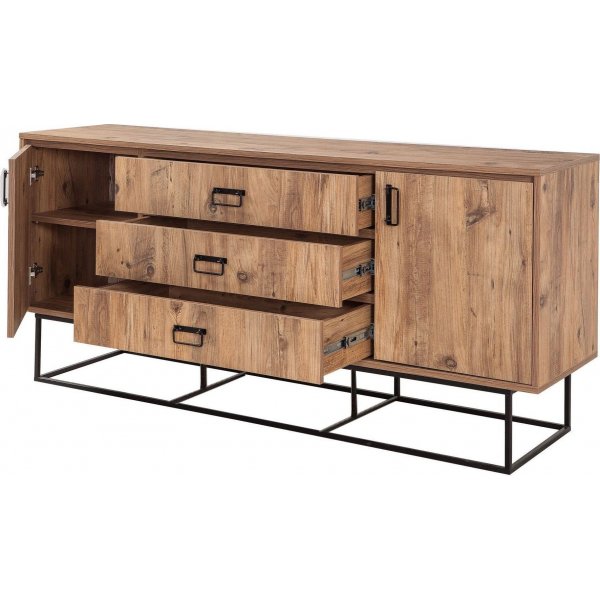 Quantum Verda dressoir - Grenen/zwart Quantum Verda dressoir - Grenen/zwart