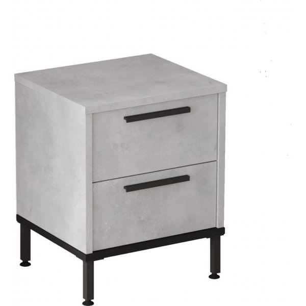 Luvio s�ngbord 24 - Silver/svart