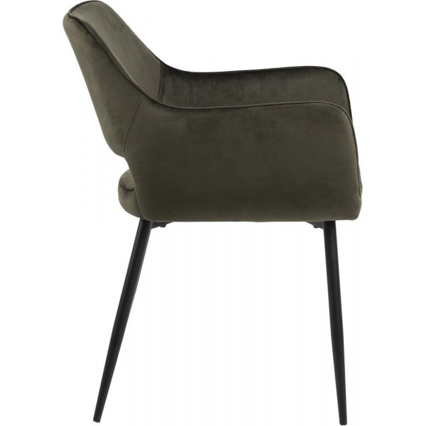 Chaise de salle  manger Ranja - Vert olive