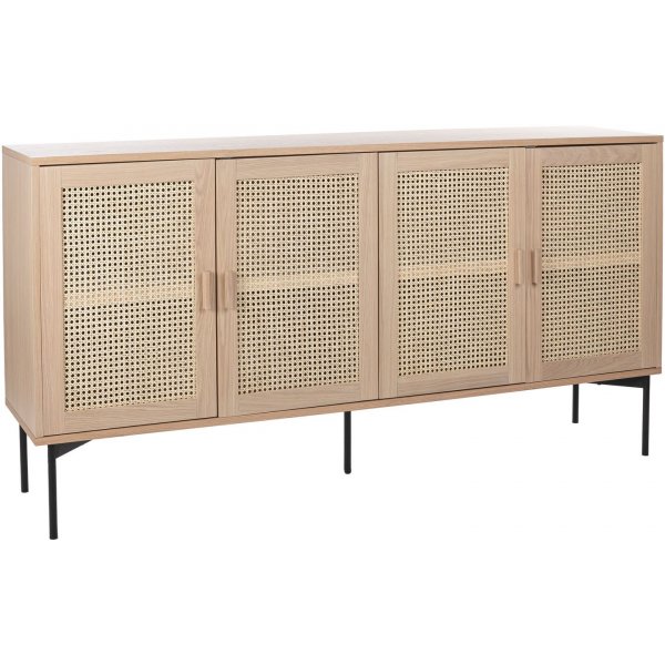 Buffet Raffel\\\'s - Placage chêne pigmenté blanc Buffet Raffel\\\'s - Placage chêne pigmenté blanc