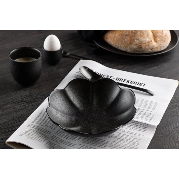 Wabi sabi tallrik Ø21 cm - Svart Wabi sabi tallrik Ø21 cm - Svart