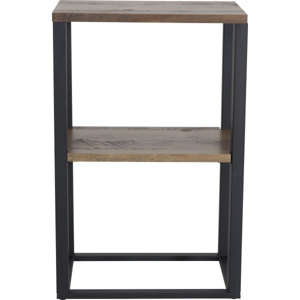 Charlotte sängbord - Svart/teak Charlotte sängbord - Svart/teak