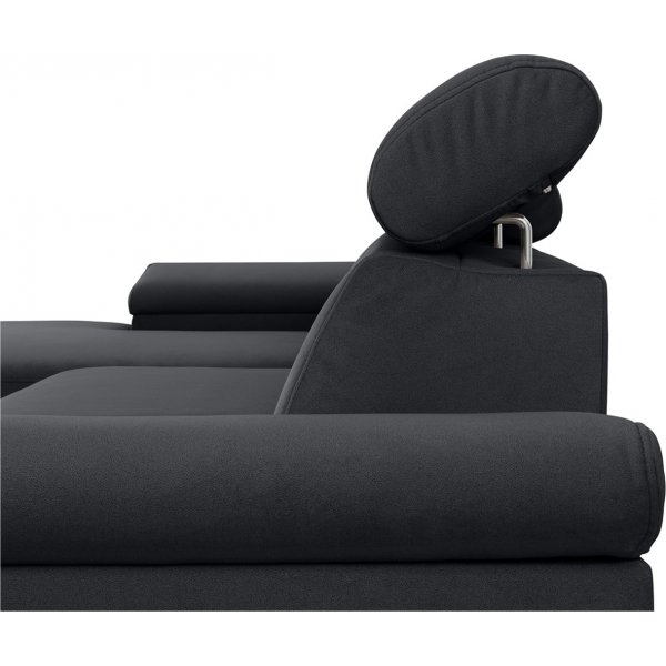 Santi slaapbank links - Grijs