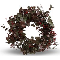 Konstväxt - Krans med rönnbär D60 cm Konstväxt - Krans med rönnbär D60 cm