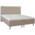 Comfort ställbar dubbelsäng med sänggavel - Valfri färg och bredd