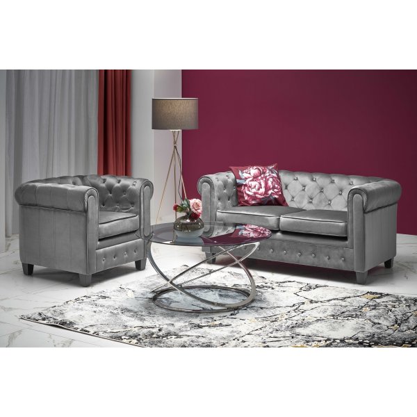 Fauteuil Eriksen - Gris Fauteuil Eriksen - Gris