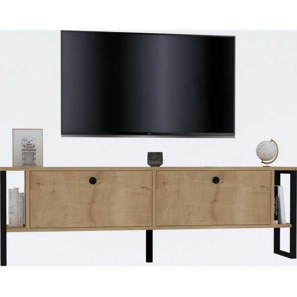 Banc média Ahu - Chêne saphir Banc média Ahu - Chêne saphir