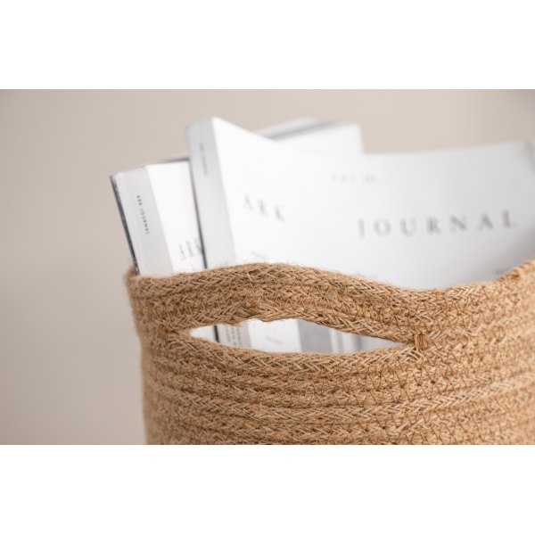 Bangalore korg Ø26 cm - Jute Bangalore korg Ø26 cm - Jute