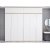Armoire Lyn 270 x 52 x 250 cm - Blanc