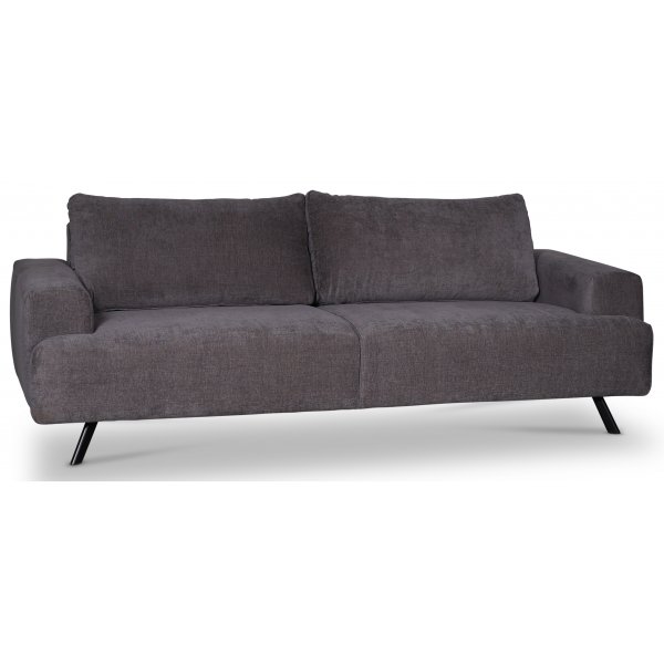 Avondale 3-sits soffa i gr tyg