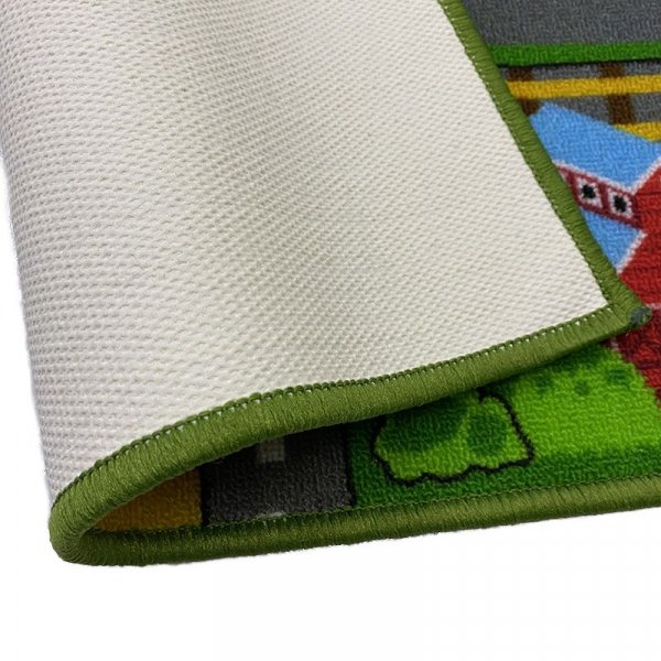 Barnmatta Trafikmatta City Tuftad - 133x175 cm