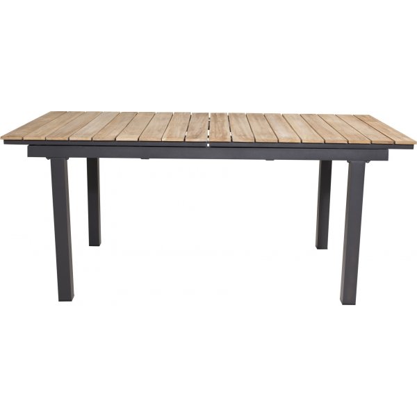 Mexico bord 180 x 90 cm - Teak/svart