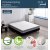 Matelas  ressorts Serenity Tencil avec ressorts ensachs