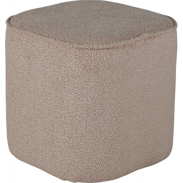 Pouf Chip - Peluche beige