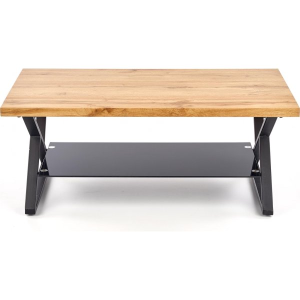 Table basse Catja 110 cm - Chêne/noir Table basse Catja 110 cm - Chêne/noir