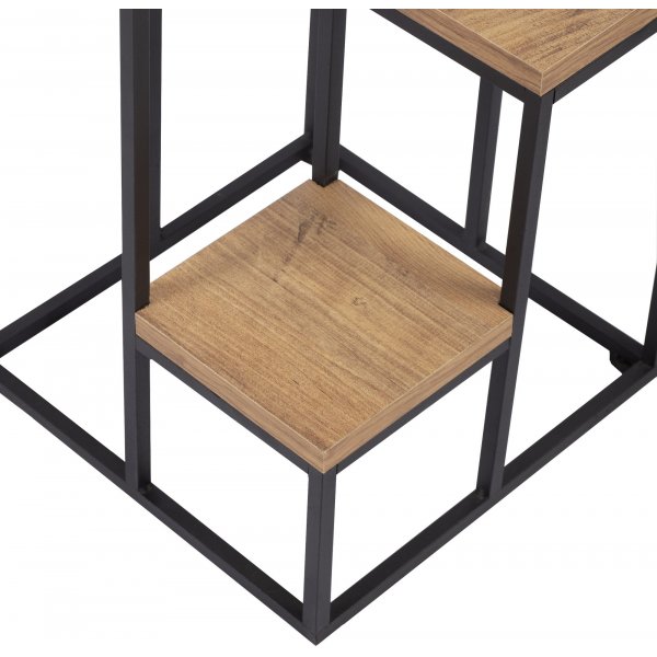 Etagère à plantes Jason - Pin/noir Etagère à plantes Jason - Pin/noir