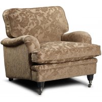 Howard Sir William Fåtölj (Dun) - Mobus Darkbeige Floral Howard Sir William Fåtölj (Dun) - Mobus Darkbeige Floral