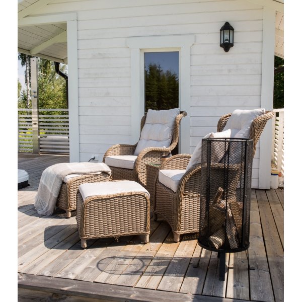 Vikelund loungegrupp - Rotting/sand Vikelund loungegrupp - Rotting/sand