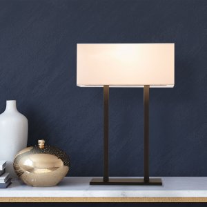 Lampe de table Salo - Blanc/noir