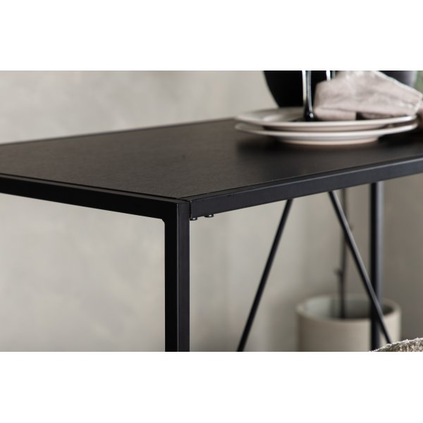 Brea barbord 120 x 60 cm - Svart